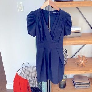 Unique Navy Cocktail Dress